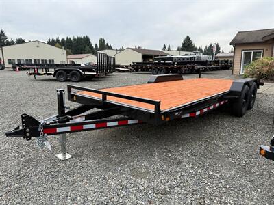 2025 Iron Eagle Trailers 7x20 14K Flatbed Trailer w/Stabilizer Jacks   - Photo 5 - Olympia, WA 98501