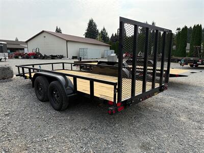 2026 Big Tex Trailers 60PI-16 77 "x16' 6K Utility Trailer w/4' Ramp   - Photo 3 - Olympia, WA 98501