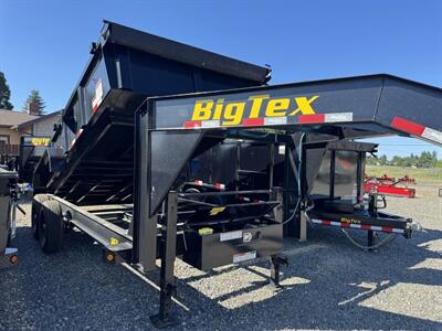 2025 Big Tex Trailers 14GX 14GX-16 7x16 14K Gooseneck Dump Trailer   - Photo 1 - Olympia, WA 98501