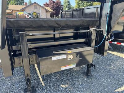 2025 Big Tex Trailers 14GX 14GX-16 7x16 14K Gooseneck Dump Trailer   - Photo 4 - Olympia, WA 98501