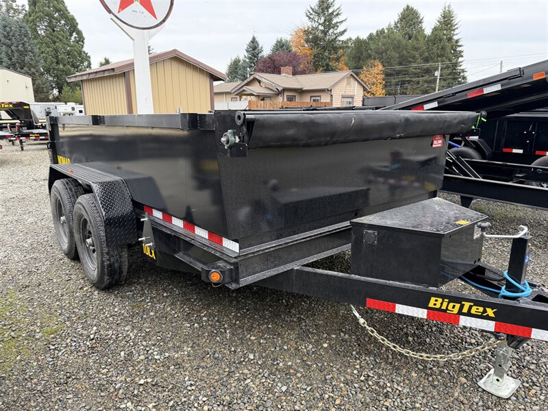 2026 Big Tex Trailers 10LX-12C2A-BK 12' 7x12 10K Dump Trailer w/Ramps  