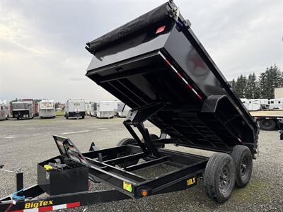 2026 Big Tex Trailers 10LX-12C2A-BK 12' 7x12 10K Dump Trailer w/Ramps   - Photo 2 - Olympia, WA 98501