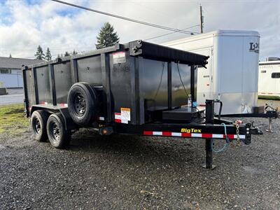 2026 Big Tex Trailers 14LP 7x14 14K Dump Trailer w/4' Sides   - Photo 1 - Olympia, WA 98501