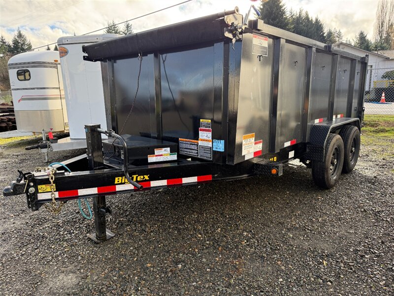 2026 Big Tex Trailers 14LP 7x14 14K Dump Trailer w/4' Sides  