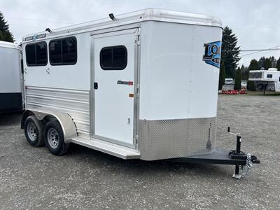 2025 Logan Coach Bullseye BP 2H Horse Trailer   - Photo 1 - Olympia, WA 98501
