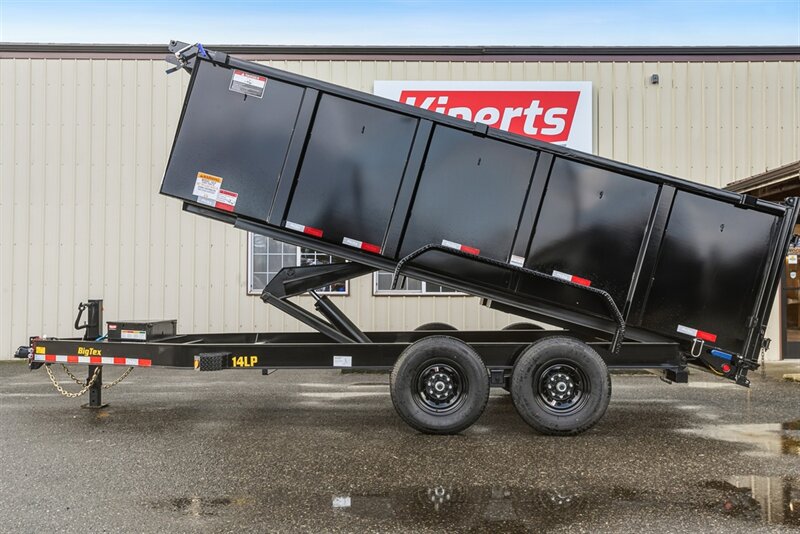 2027 Big Tex Trailers 14LP-14 14K Dump Trailer 4' Sides  