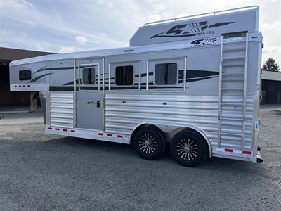 2027 4 Star Trailers 3-Horse Deluxe Gooseneck 8' Wide   - Photo 3 - Olympia, WA 98501