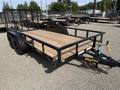 2026 Big Tex Trailers 60PI-16 7X16 6K Flatbed w/Ramps   - Photo 2 - Olympia, WA 98501
