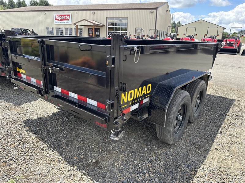 2027 Big Tex Trailers 10LX-12C2A-BK 12' 7x12 10K Dump Trailer w/Ramps  