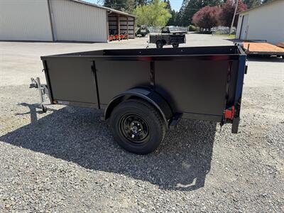 2026 Iron Eagle Trailers 5x8x2 Voyager w/Split Ramp Gate   - Photo 6 - Olympia, WA 98501