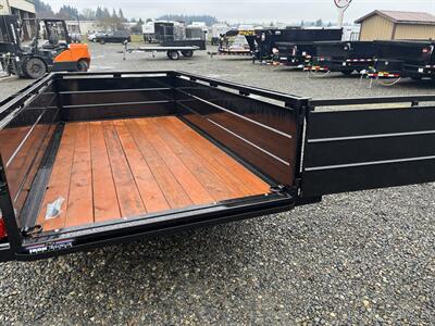 2026 Iron Eagle Trailers 5x10x2 Magnum Utility Trailer w/Stake Pockets   - Photo 4 - Olympia, WA 98501