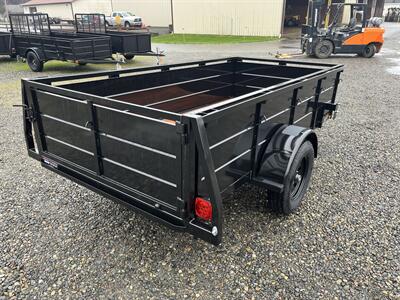 2026 Iron Eagle Trailers 5x10x2 Magnum Utility Trailer w/Stake Pockets   - Photo 3 - Olympia, WA 98501