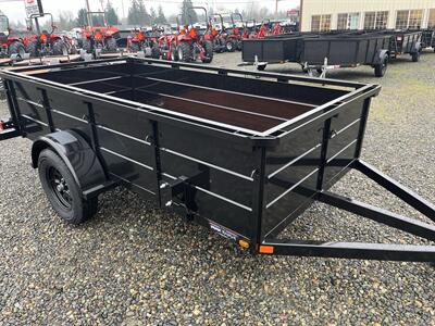 2026 Iron Eagle Trailers 5x10x2 Magnum Utility Trailer w/Stake Pockets   - Photo 2 - Olympia, WA 98501