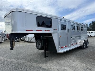 2026 Logan Coach Bullseye 3-Horse GN XL Dual Man Doors - Photo 2 - Olympia, WA 98501
