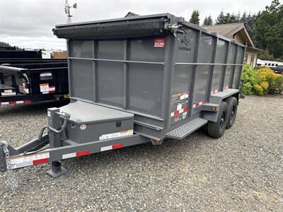 2026 Snake River Trailer 7x14 14K Contractor Dump w/4' Sides - Photo 2 - Olympia, WA 98501