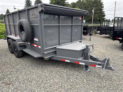 2026 Snake River Trailer 7x14 14K Contractor Dump w/4' Sides - Photo 1 - Olympia, WA 98501