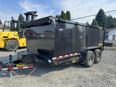 2026 Big Tex Trailers 14LP-14BK6-P4 7x14 14K Dump Trailer 4' Sides, Tarp   - Photo 7 - Olympia, WA 98501