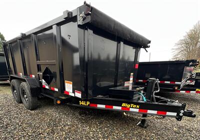 2026 Big Tex Trailers 14LP-14BK6-P4 7x14 14K Dump Trailer 4' Sides, Tarp   - Photo 1 - Olympia, WA 98501