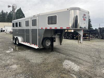 2016 Charmac 3-Horse Gooseneck   - Photo 2 - Olympia, WA 98501