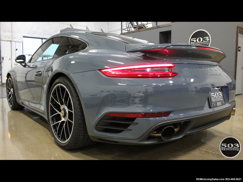 2017 Porsche 911 Turbo S; Graphite Blue/Black, Perfect Spec!   - Photo 3 - Beaverton, OR 97005