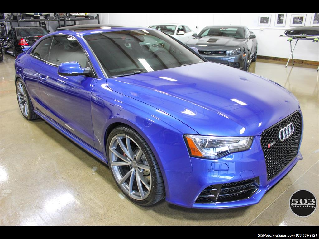 2015 Audi RS 5 4.2 quattro, Sepang Blue w/ Only 4900 Miles!   - Photo 8 - Beaverton, OR 97005