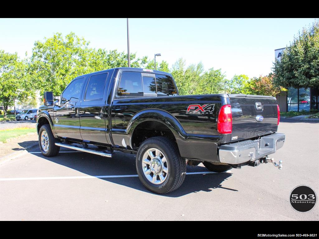 2015 Ford F-350 Super Duty Lariat, FX4, Black/Black One Owner!   - Photo 5 - Beaverton, OR 97005