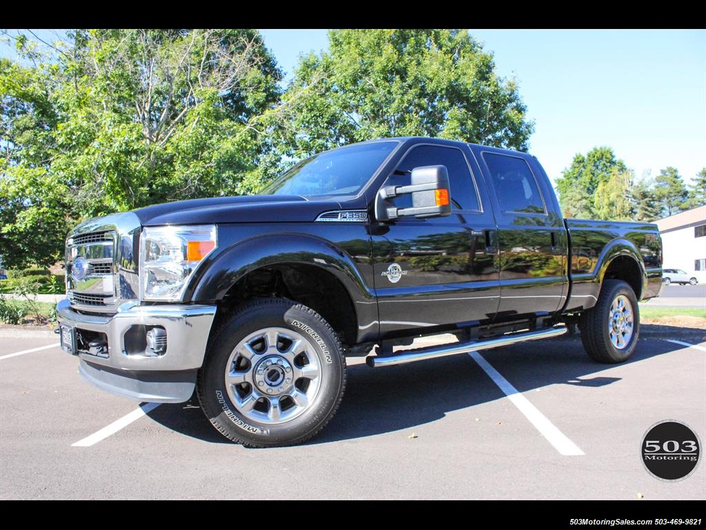 2015 Ford F-350 Super Duty Lariat, FX4, Black/Black One Owner!   - Photo 3 - Beaverton, OR 97005