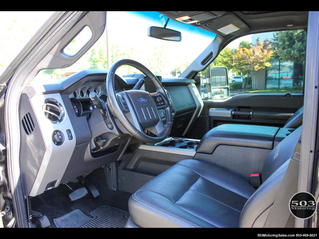 2015 Ford F-350 Super Duty Lariat, FX4, Black/Black One Owner!   - Photo 8 - Beaverton, OR 97005