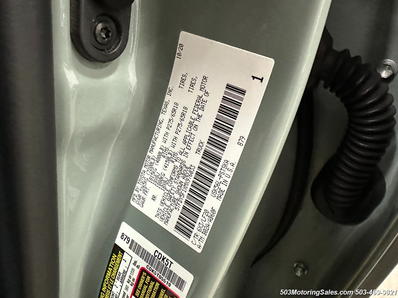 2021 Toyota Tundra TRD Pro  Crewmax - Photo 146 - Beaverton, OR 97005