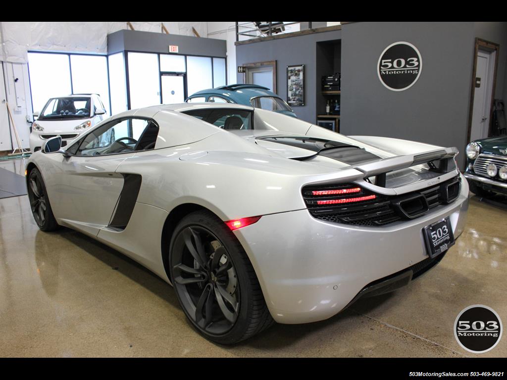 2014 McLaren MP4-12C Spider, Silver/Black w/ $333k MSRP!   - Photo 13 - Beaverton, OR 97005