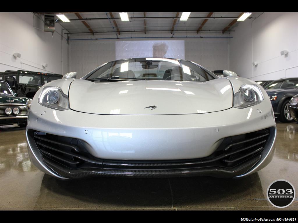 2014 McLaren MP4-12C Spider, Silver/Black w/ $333k MSRP!   - Photo 9 - Beaverton, OR 97005