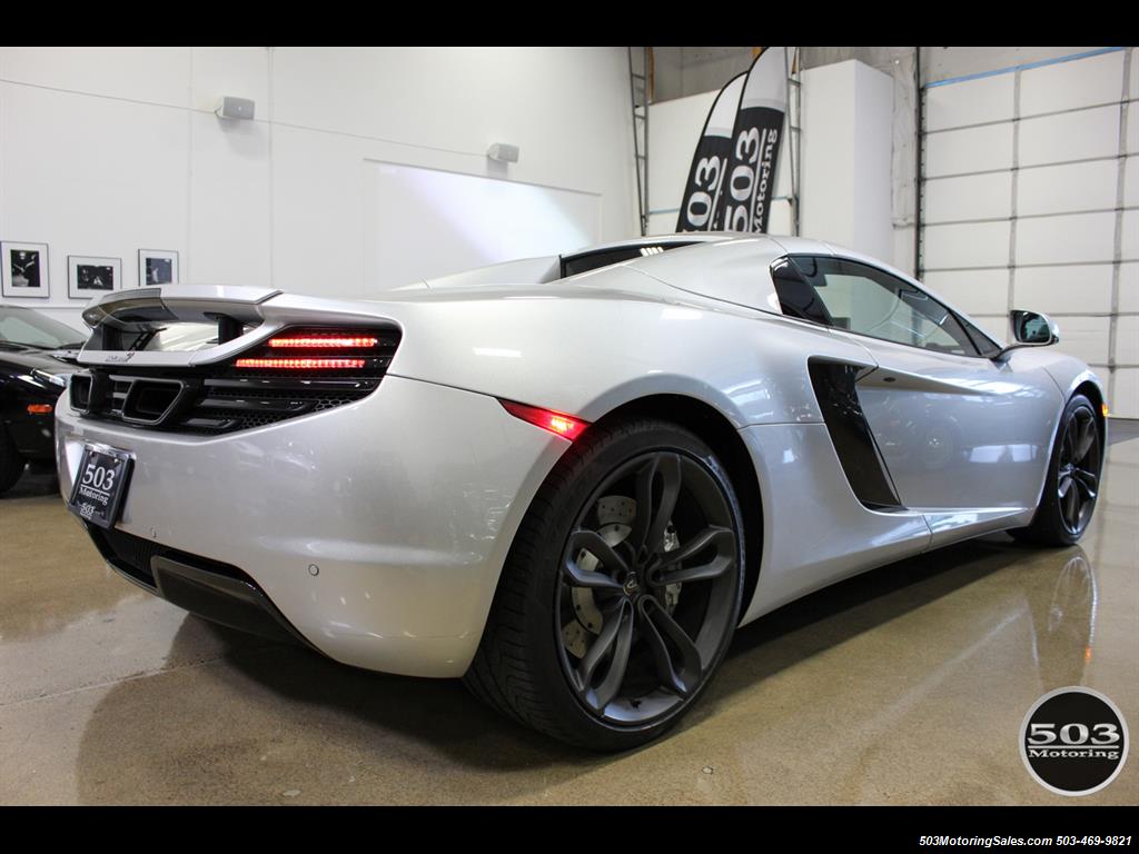 2014 McLaren MP4-12C Spider, Silver/Black w/ $333k MSRP!   - Photo 14 - Beaverton, OR 97005