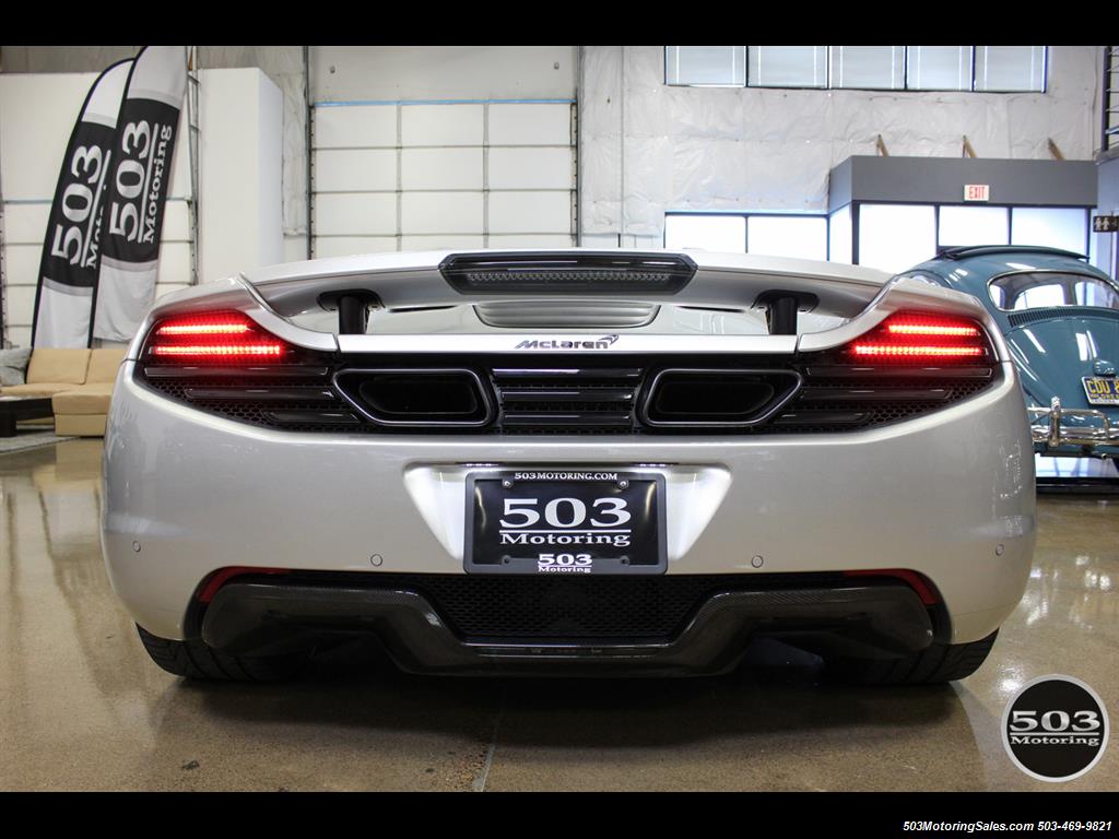 2014 McLaren MP4-12C Spider, Silver/Black w/ $333k MSRP!   - Photo 5 - Beaverton, OR 97005