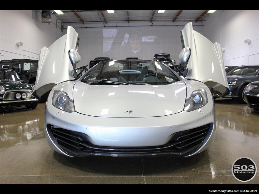 2014 McLaren MP4-12C Spider, Silver/Black w/ $333k MSRP!   - Photo 10 - Beaverton, OR 97005