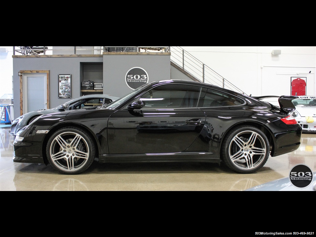 2007 Porsche 911 Carrera 4; MANUAL! Black/Black w/ Factory Aerokit!   - Photo 2 - Beaverton, OR 97005