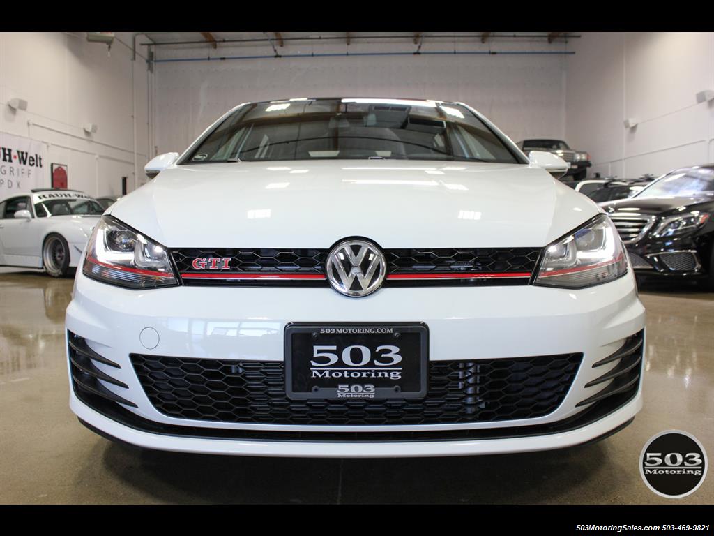 2017 Volkswagen Golf GTI SE; White/Black w/ Only 2k Miles!   - Photo 8 - Beaverton, OR 97005