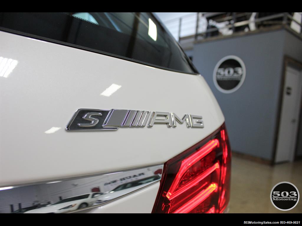 2014 Mercedes-Benz E 63 AMG S-Model Wagon; White/Black w/ 19k Miles!   - Photo 12 - Beaverton, OR 97005