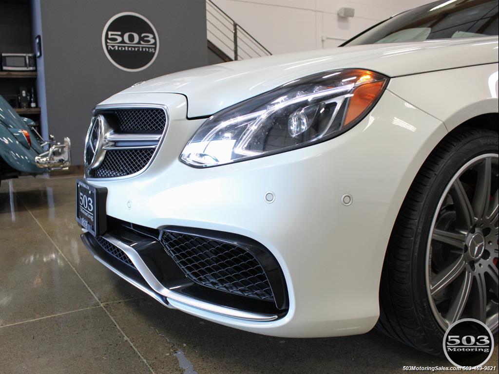 2014 Mercedes-Benz E 63 AMG S-Model Wagon; White/Black w/ 19k Miles!   - Photo 9 - Beaverton, OR 97005