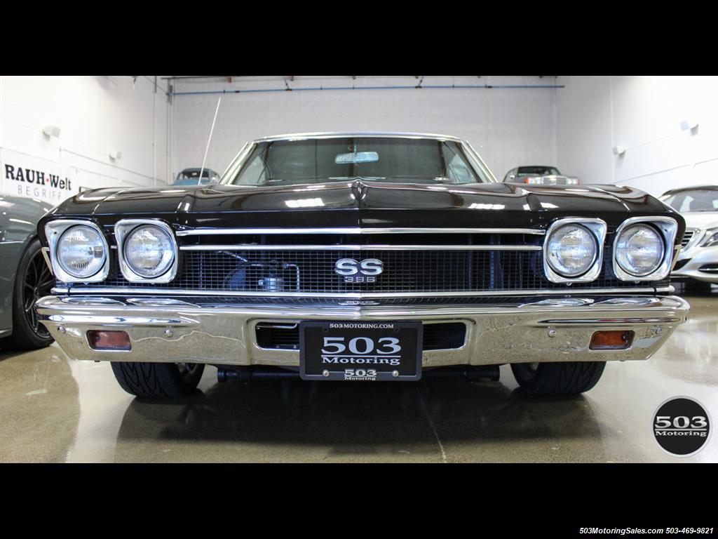 1968 Chevrolet Chevelle SS 396; Black/Black Stunning Restomod!   - Photo 9 - Beaverton, OR 97005