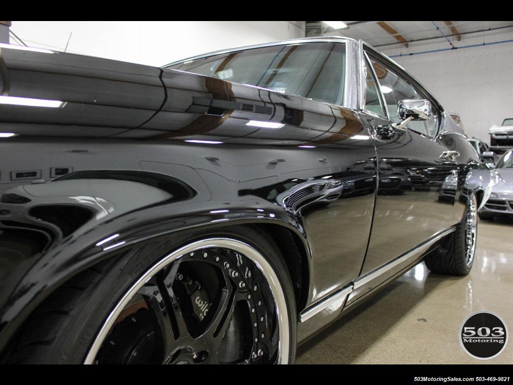 1968 Chevrolet Chevelle SS 396; Black/Black Stunning Restomod!   - Photo 17 - Beaverton, OR 97005