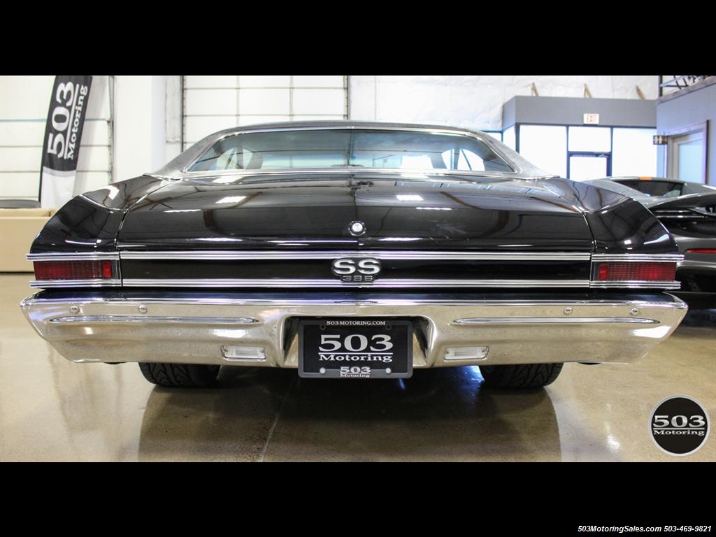 1968 Chevrolet Chevelle SS 396; Black/Black Stunning Restomod!   - Photo 5 - Beaverton, OR 97005