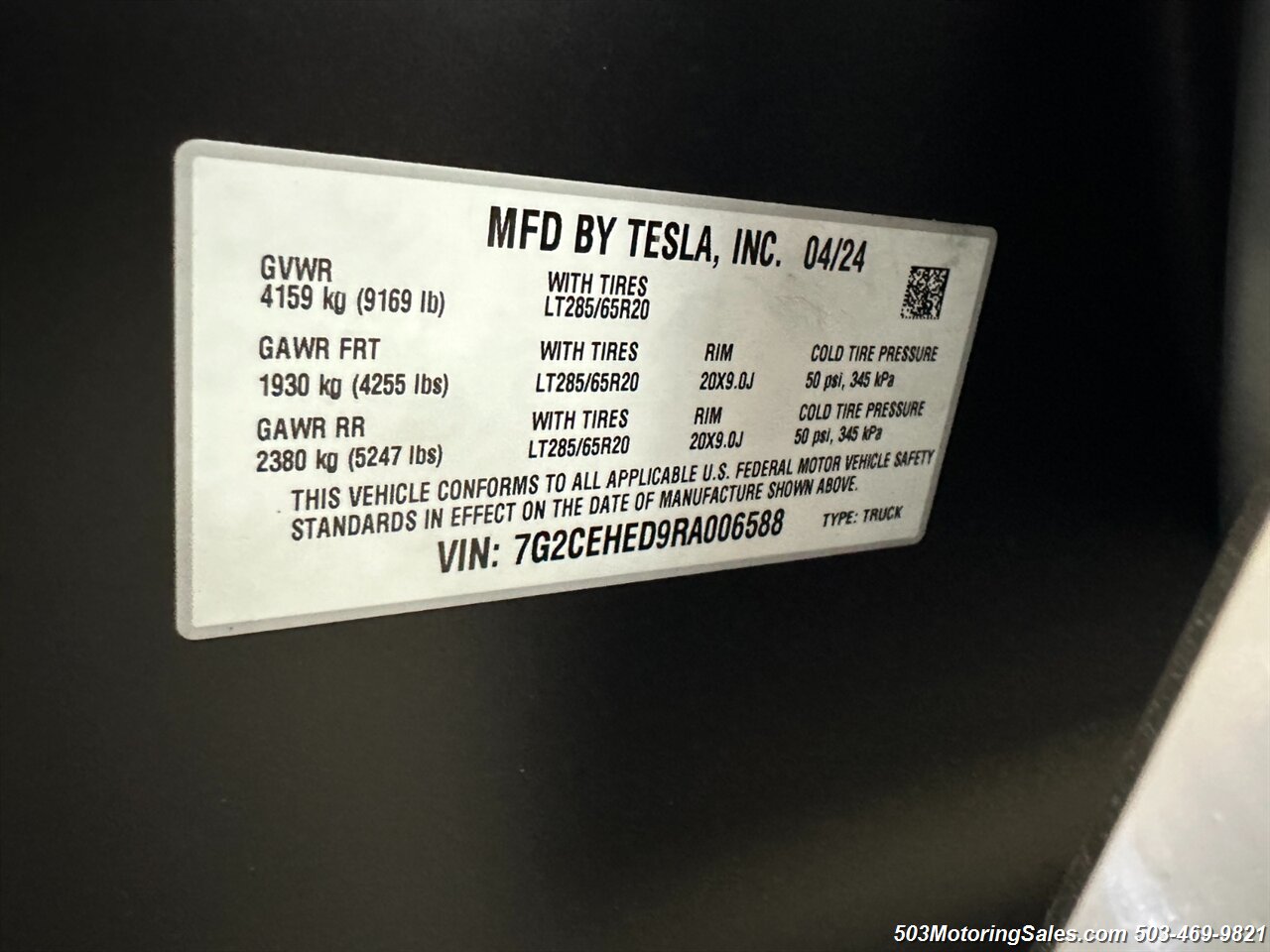 2024 Tesla Cybertruck All-Wheel Drive  Foundation Series - Photo 97 - Beaverton, OR 97005