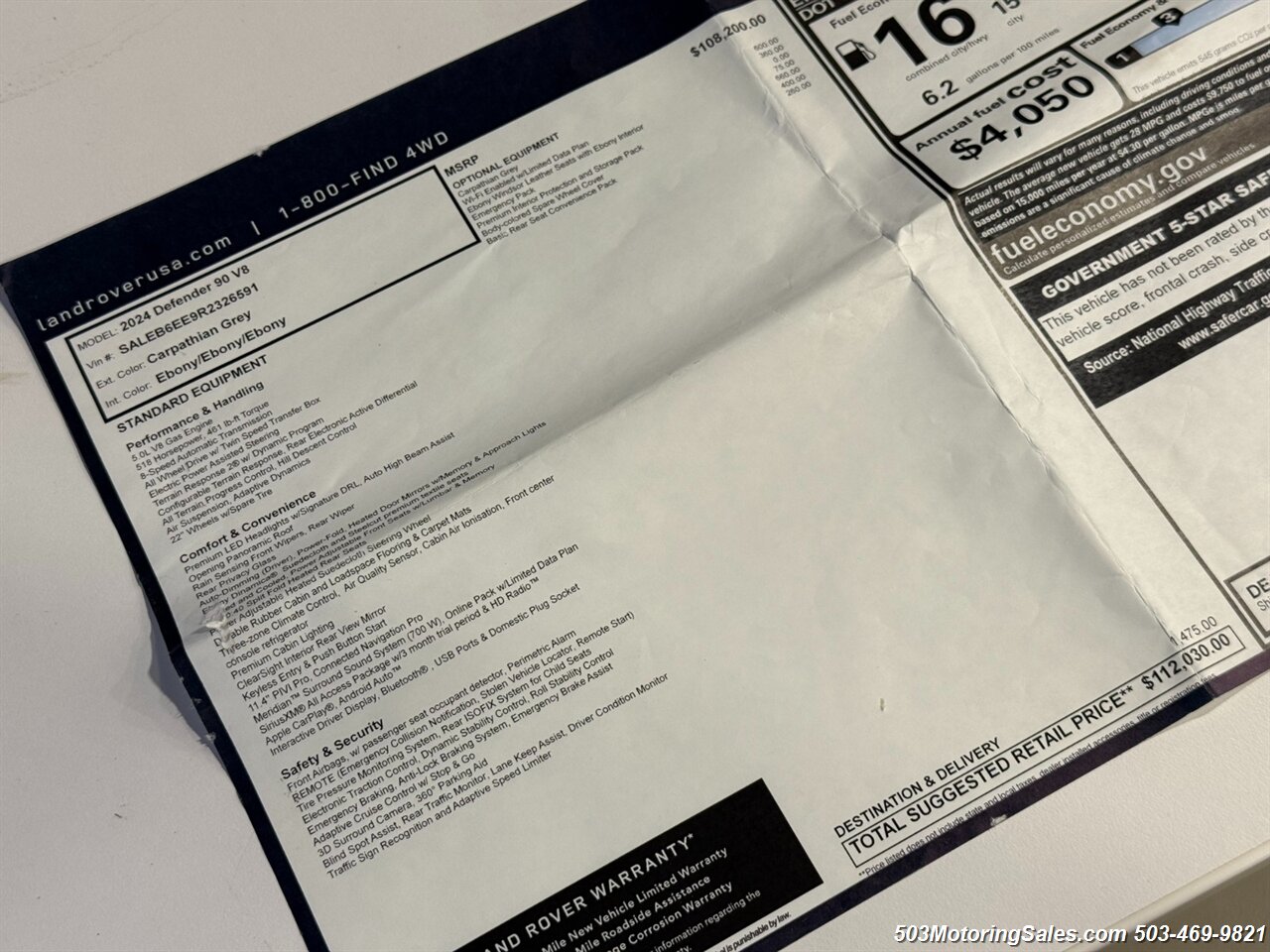 2024 Land Rover Defender 90 V8  URBAN WIDETRACK - Photo 18 - Beaverton, OR 97005