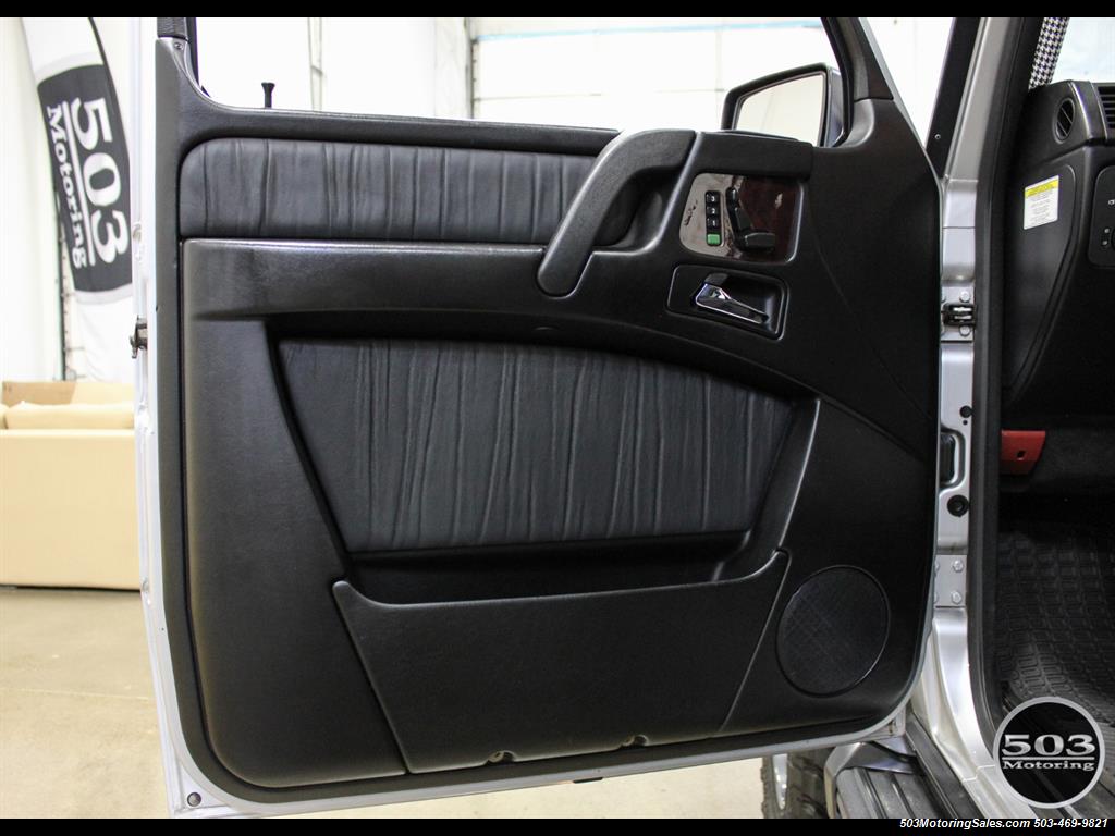 2005 Mercedes-Benz G 55 AMG; Silver/Charcoal w/ Lift & Upgrades!   - Photo 39 - Beaverton, OR 97005