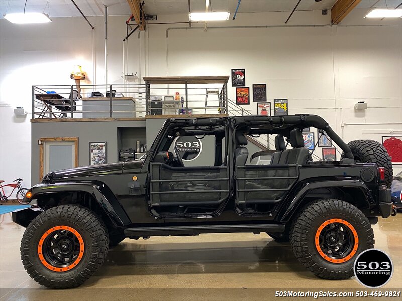 2014 Jeep Wrangler Unlimited Sahara 4x4; Lifted w/ Leather & Nav   - Photo 45 - Beaverton, OR 97005