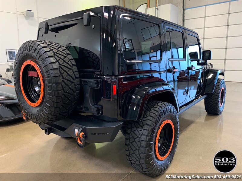 2014 Jeep Wrangler Unlimited Sahara 4x4; Lifted w/ Leather & Nav   - Photo 30 - Beaverton, OR 97005