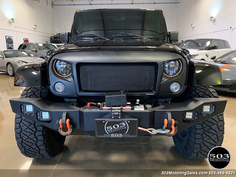 2014 Jeep Wrangler Unlimited Sahara 4x4; Lifted w/ Leather & Nav   - Photo 10 - Beaverton, OR 97005