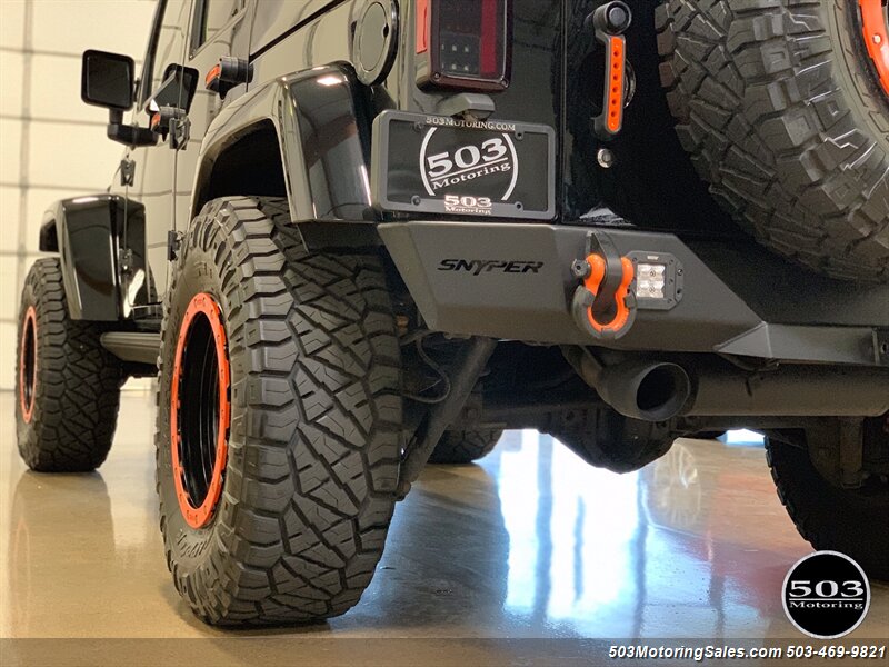 2014 Jeep Wrangler Unlimited Sahara 4x4; Lifted w/ Leather & Nav   - Photo 28 - Beaverton, OR 97005