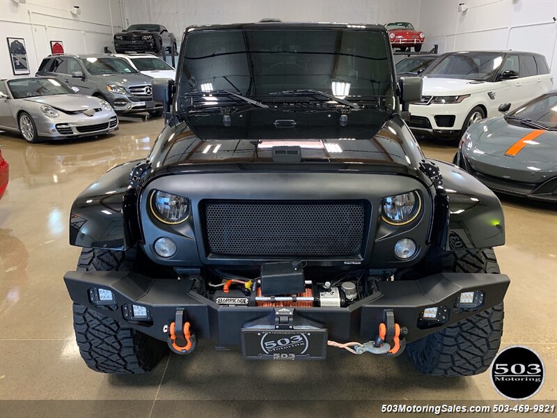 2014 Jeep Wrangler Unlimited Sahara 4x4; Lifted w/ Leather & Nav   - Photo 12 - Beaverton, OR 97005