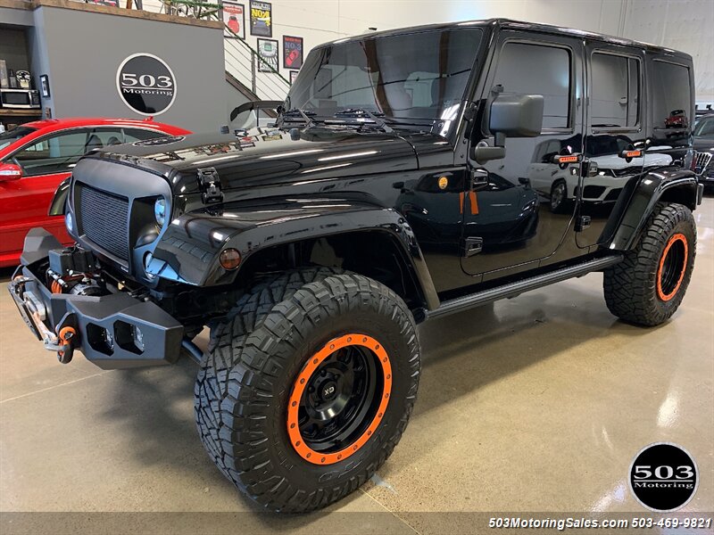 2014 Jeep Wrangler Unlimited Sahara 4x4; Lifted w/ Leather & Nav   - Photo 33 - Beaverton, OR 97005